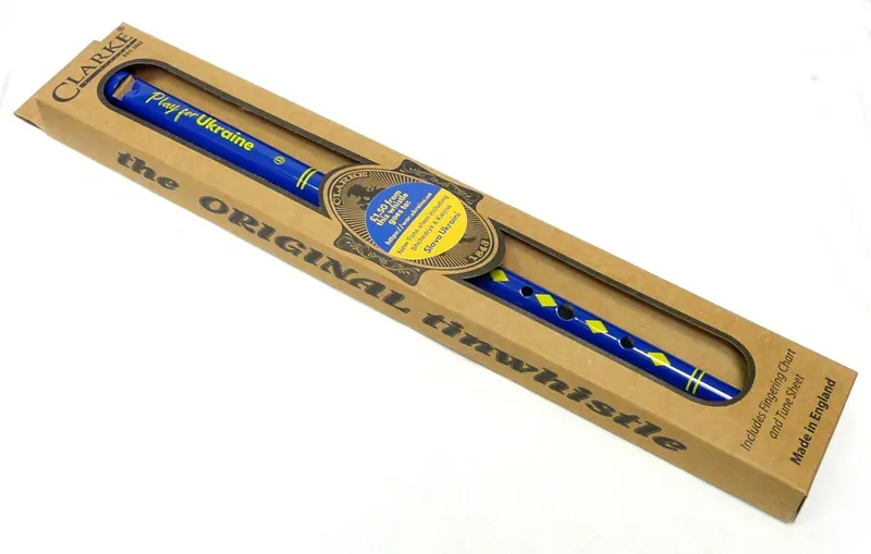 Tinwhistle - Irská flétna CLARKE´S ORIGINAL Ukrajina D
