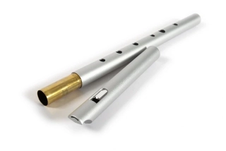 MK Pro - Hluboké F# Whistle - Stříbrná
